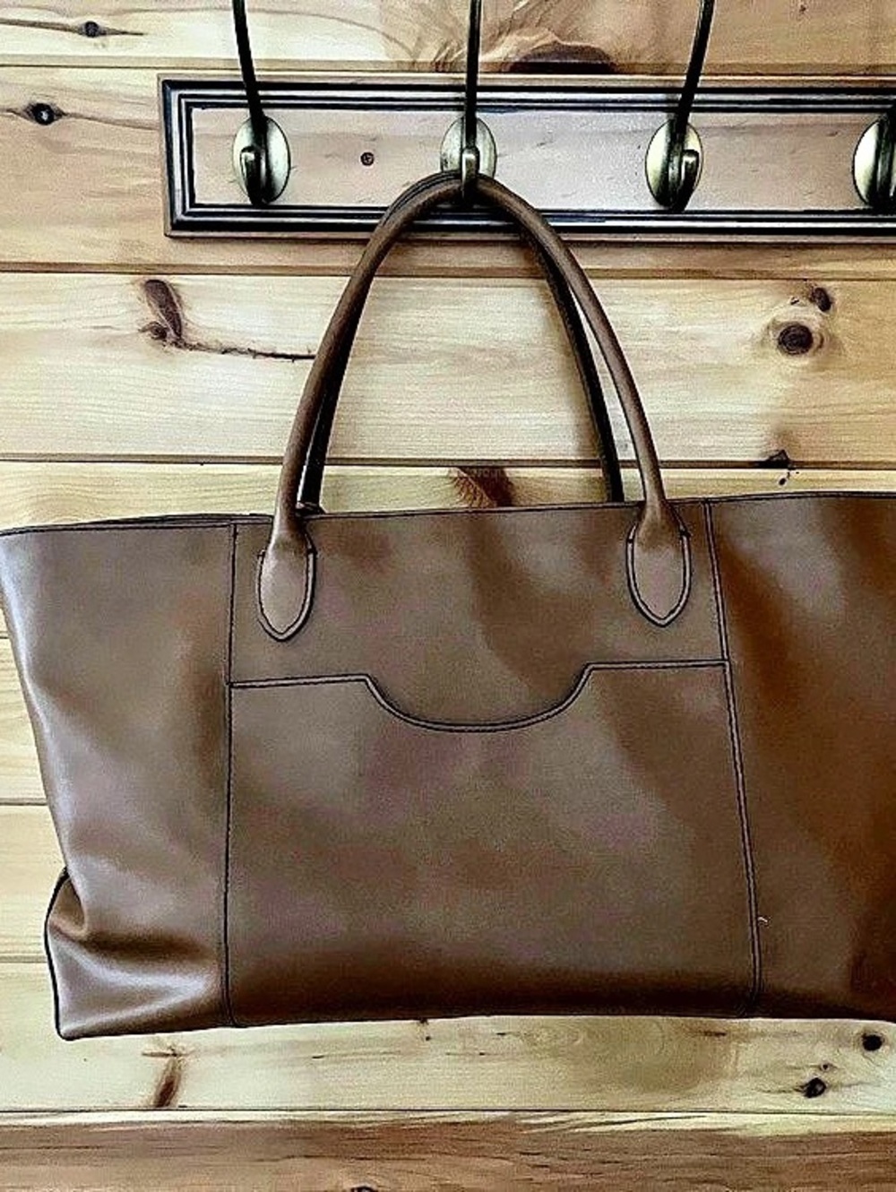 G.I.L.I. Brown Tote Bag NWT